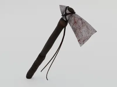 Tomahawk axe 3D model