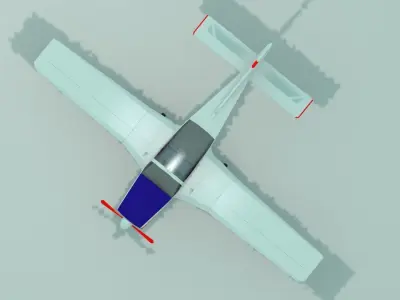 AS202 BRAVO  Low-poly 3D model