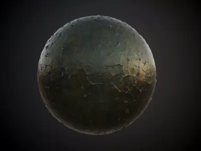 Metal Military Rusted Seamless PBR Texture Texture