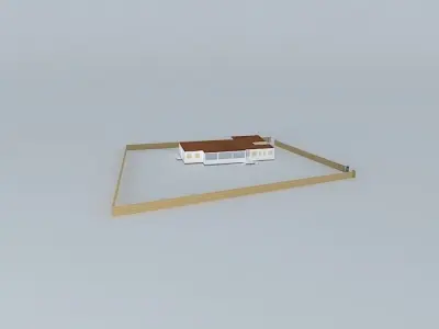 Municipal residence valid from Holy Christ of Calvary CARE To... Free 3D model