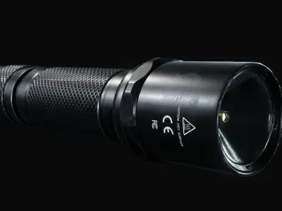 Surefire X200 and Surefire 6P - Free Surefire 660 include Low-poly 3D model