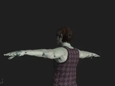 Zombie 3D model buy
