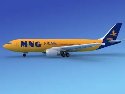 Airbus A300 MNG Cargo 2 3D model