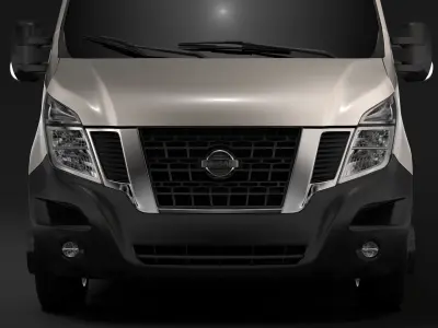 Nissan NV 400 L4H2 Van 2017 3D model