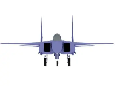 AIRCRAFT f15e 3D model