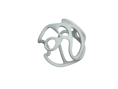 SciFi Cube Object No 32127 Low Poly Shape Texture