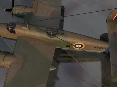 Bristol Type 163 Buckingham Mk-1 3D model