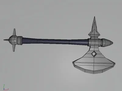 War Axe Free 3D model