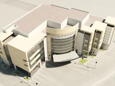 building office 3D model