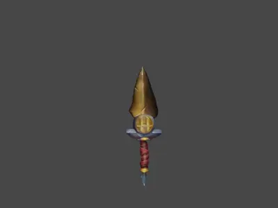 Zeloeman Sword A 54 Low-poly 3D model
