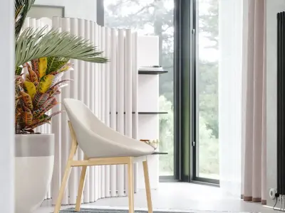  Replica Embrace Chair Model, Cream 