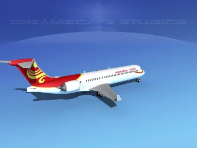 Comac ARJ21-900 Hainan Airlines  3D model