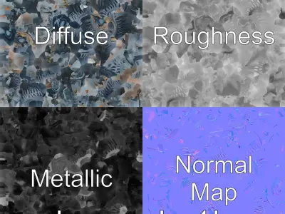 Battle-Scarred Military Tractor 3D Model Low-poly 3D model