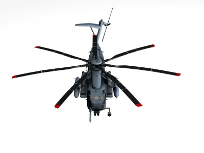 Blackout Helicopter 3D model