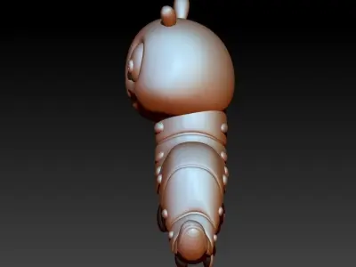 Caterpilller pendant 3D print model
