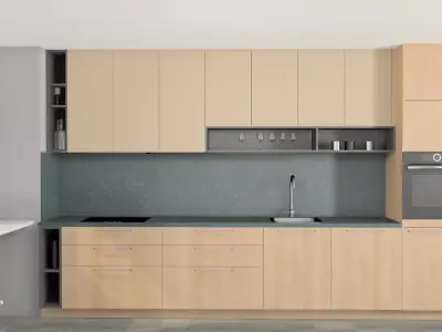 Small Kitchen Free 3D model purchase