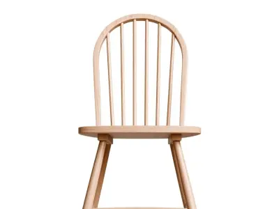 wood chair Free 3D model