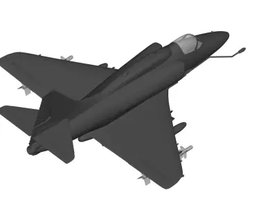 Douglas A-4 Skyhawk 3D model