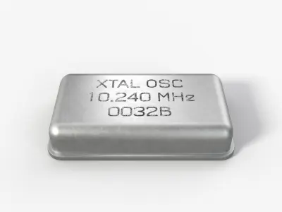 Oscillator with 2K PBR textures Low-poly 3D model