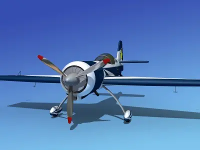 Sukhoi SU-26 Aerobat V14 3D model