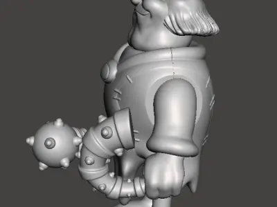 STL File 3D Ewoks Bondo 3D print model 3D print model  3D print model purchase
