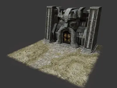 Dwarven Expedition Pack - Stylized Assets Free low-poly 3D model