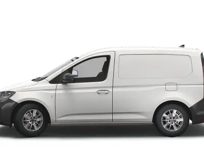 Volkswagen Caddy Commerce Van 2021 3D model