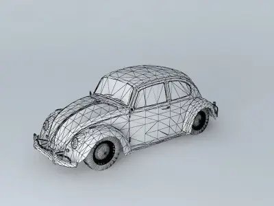 Beetle 1961 Free 3D model