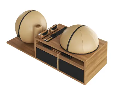 PENT luxury fitness equipment part 1 3D model