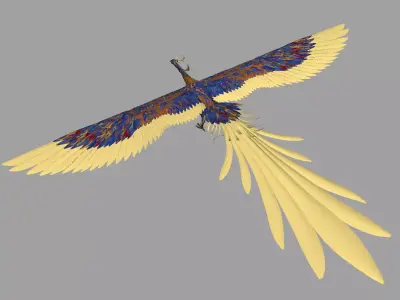 Phoenix 3D model