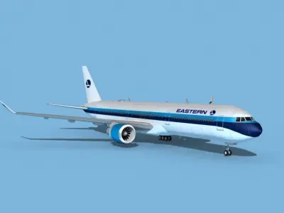 Boeing 767-400 Eastern Airlines 1 3D model