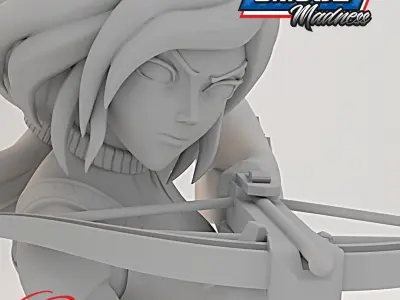 GI JOE Characters Scarlett Full-figure Pose 03 3D print model