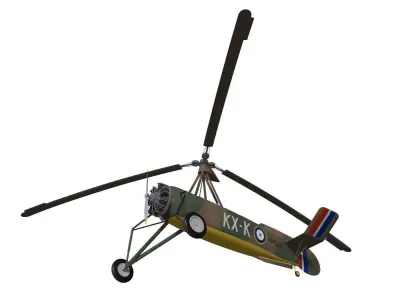 Cierva C30 3D model