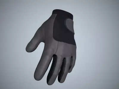 Gloves 01 Free low-poly 3D model