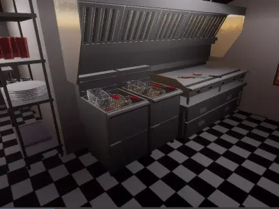 Fryer 3D model