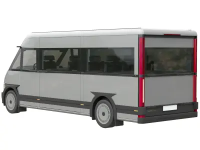 EV Prototype 1 Minibus 3D model