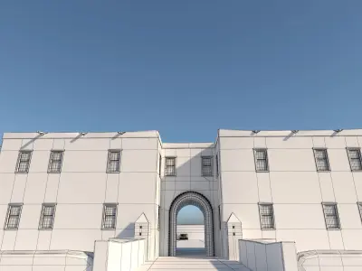 Medieval Military Camp 3D model