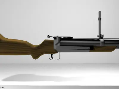 Grenade Launcher Standalone M79 3D model