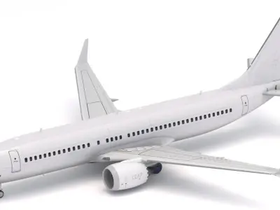 Boeing 737-800 MAX Generic 3D model