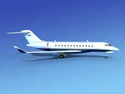 Global Express XRS V06 3D model