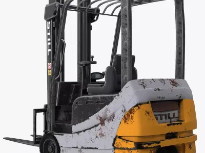 Forklift Still 3D model