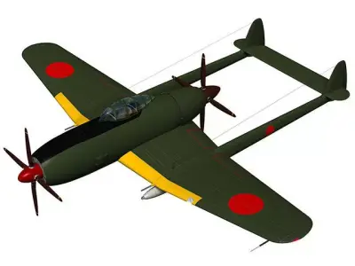 tachikawa Ki-94i 3D model