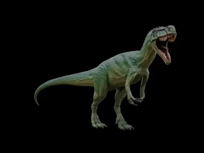 Torvosaurus t - rex Low-poly 3D model
