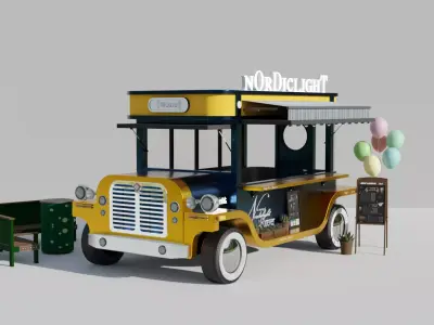 Food Truck 3D model