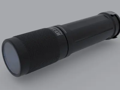 Pocket flashlight 3D model