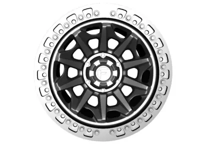 Wheel Fuel Off Road Covert Model D694 3D model