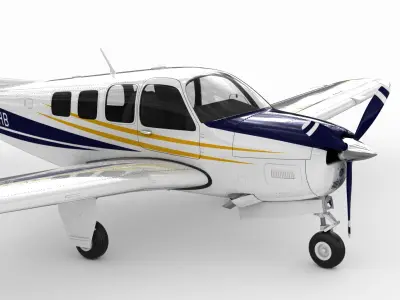 Beechcraft Bonanza G36 3D model