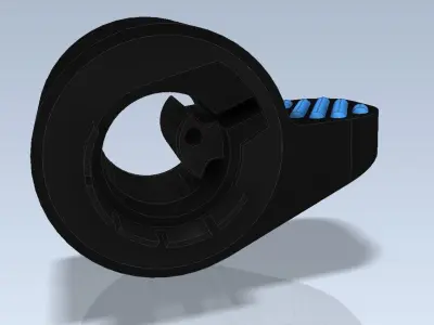 Finger Speed Dial Throttle Accelerator for Xiaomi scooter 3D model