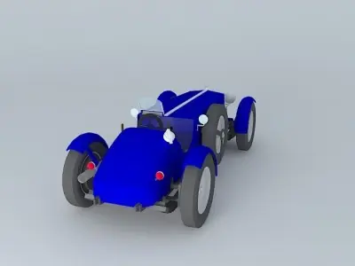 Sportcar 1932 Free 3D model
