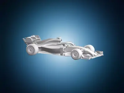F1 Car 3D Print Model 3D print model